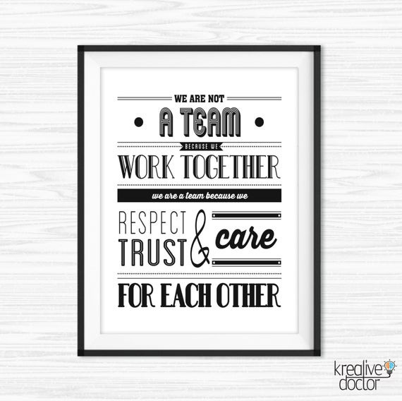 Inspirational The Office Quotes
 Teamwork Quotes For fice Wall Art Printable Success