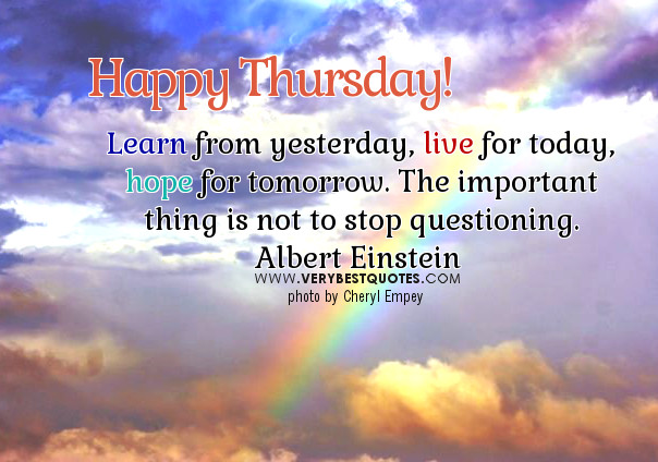 Inspirational Thursday Quotes
 Good Morning Thursday Inspiring Quotes QuotesGram