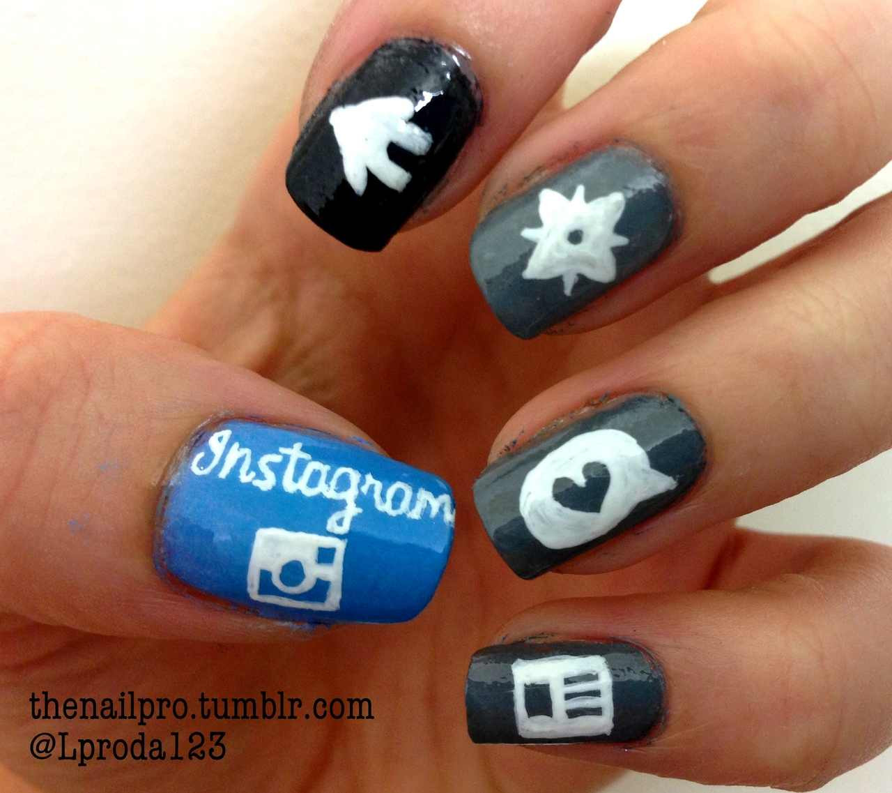 Instagram Nail Art
 Instagram Nails Nail Art Fanpop