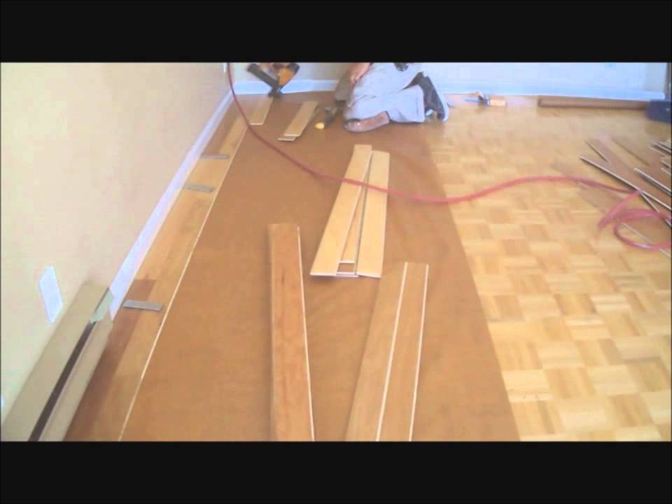 Install Hardwood Floors DIY
 Installing Hardwood Floors over Existing Hardwood Floors