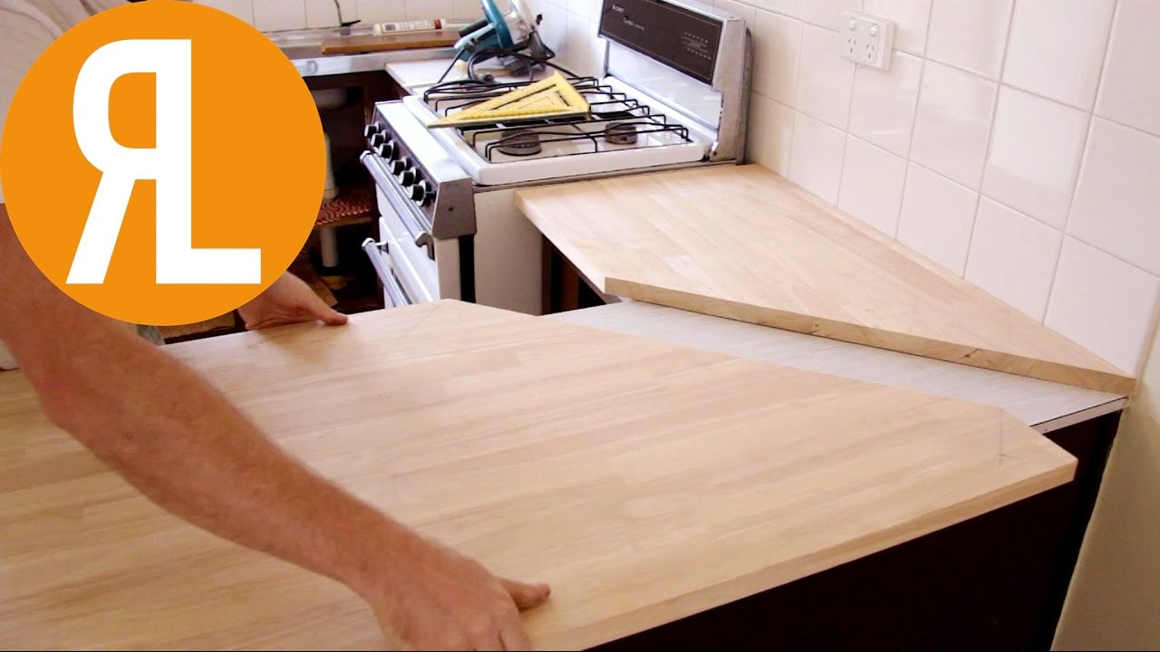 Install Kitchen Counters
 How To Install A Countertop Without Removing The Old e