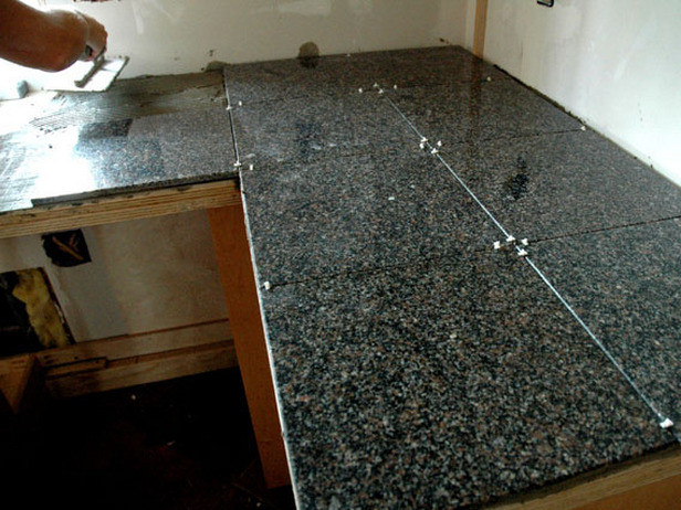 Install Kitchen Counters
 How to Install A Granite Tile Kitchen Countertop