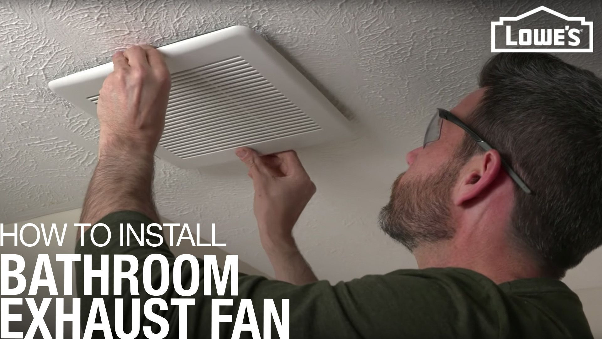 Installing A Bathroom Exhaust Fan
 Install a Bathroom Exhaust Fan