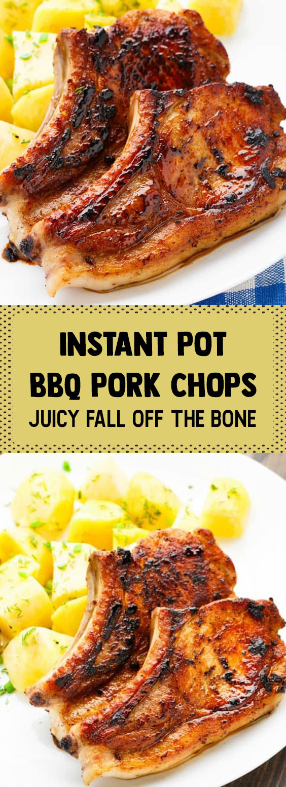 Instant Pot Bbq Pork Chops
 Instant Pot BBQ Pork Chops Juicy Fall f The Bone