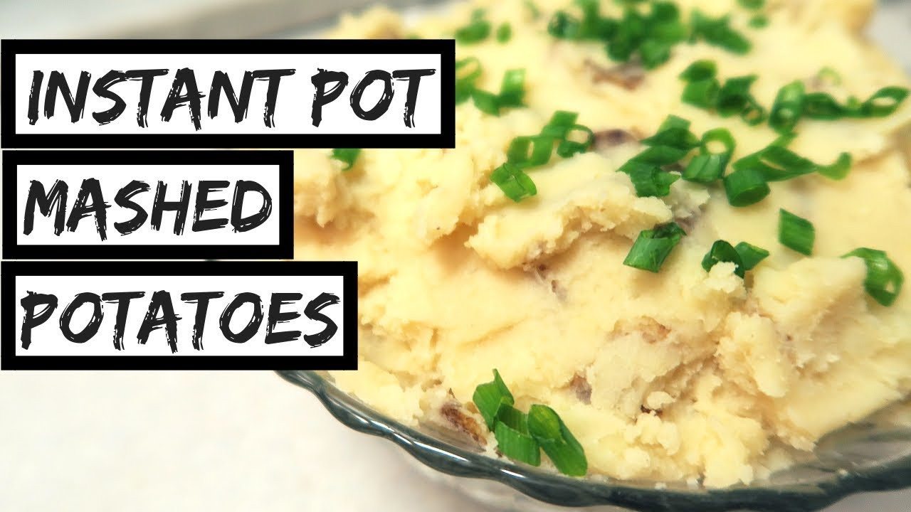 Instant Pot Mashed Potatoes No Drain
 INSTANT POT MASHED POTATOES No Drain Vegan
