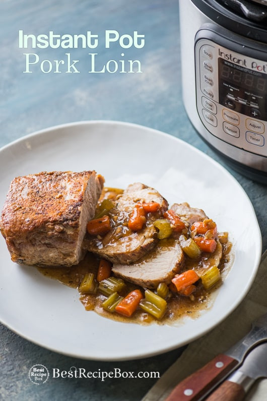 Instant Pot Pork Loin Roast Recipe
 Instant Pot Pork Roast with Ve ables and Gravy in