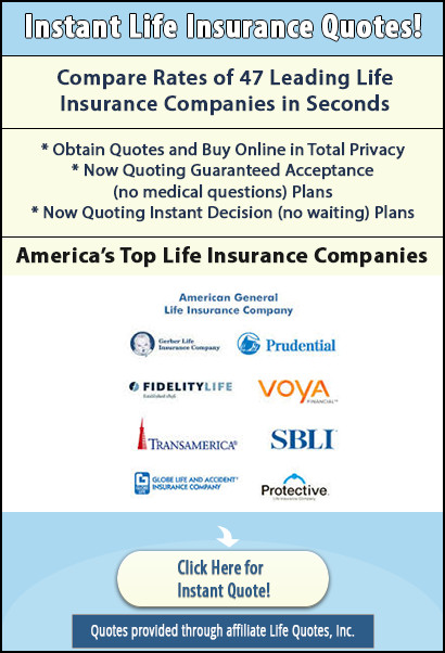 Instant Term Life Insurance Quotes
 Find a Term Life Insurance Quote