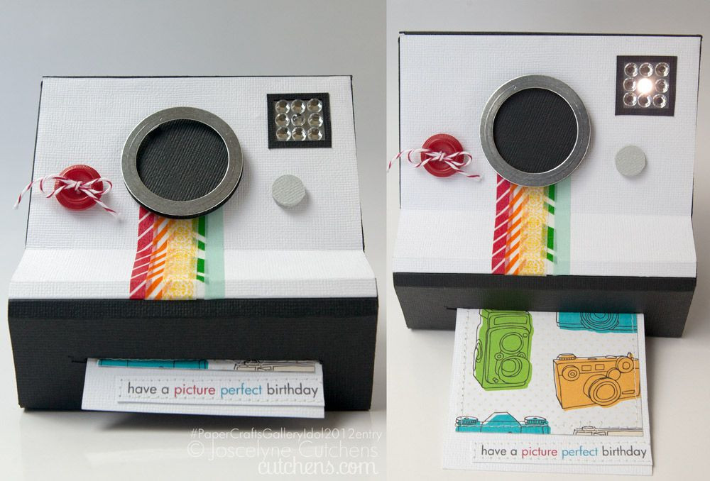 Interactive Birthday Cards
 Interactive Polaroid Card Tutorial the flash lights up