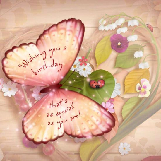 Interactive Birthday Cards
 Butterfly Wish Interactive Birthday eCard