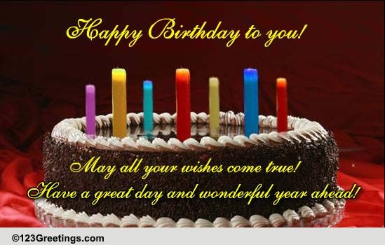 Interactive Birthday Cards
 An Interactive Birthday Wish Free Happy Birthday eCards