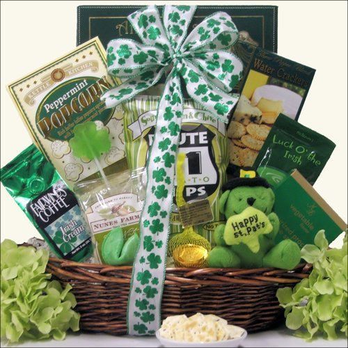 Irish Gift Basket Ideas
 Luck O The Irish Small St Patrick s Day Gourmet Gift