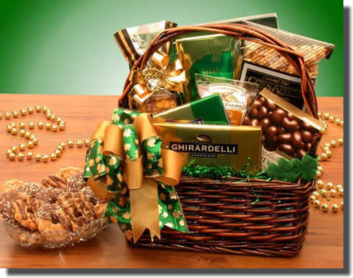 Irish Gift Basket Ideas
 St Patricks Luck of Irish Gourmet Treats