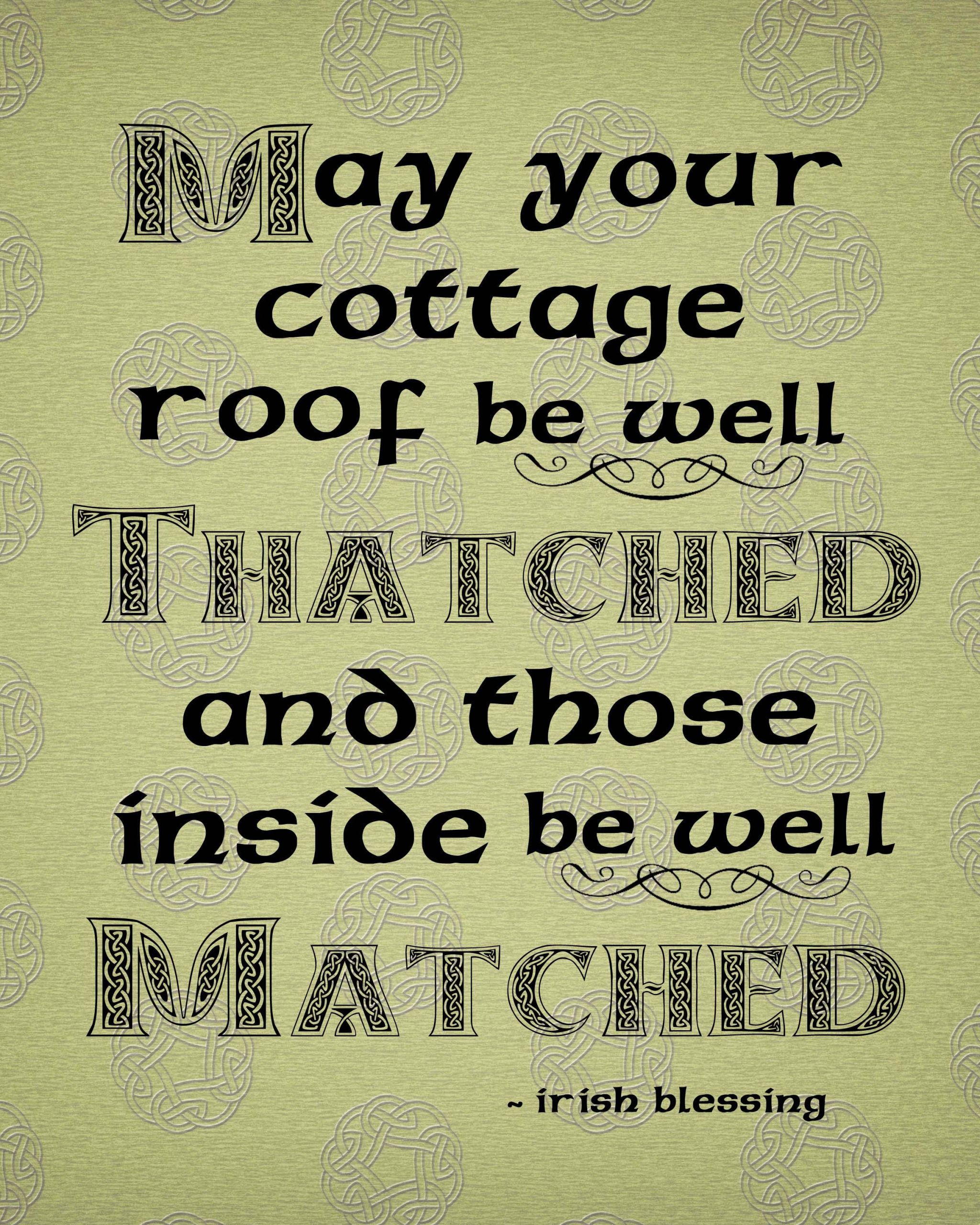 Irish Thanksgiving Quotes
 Another Irish Blessing Pray Like a Gourmet