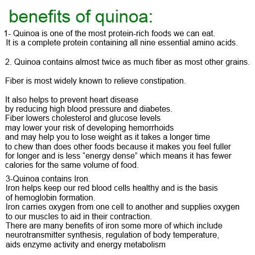 Is Quinoa Good For Weight Loss
 Benefits of quinoa