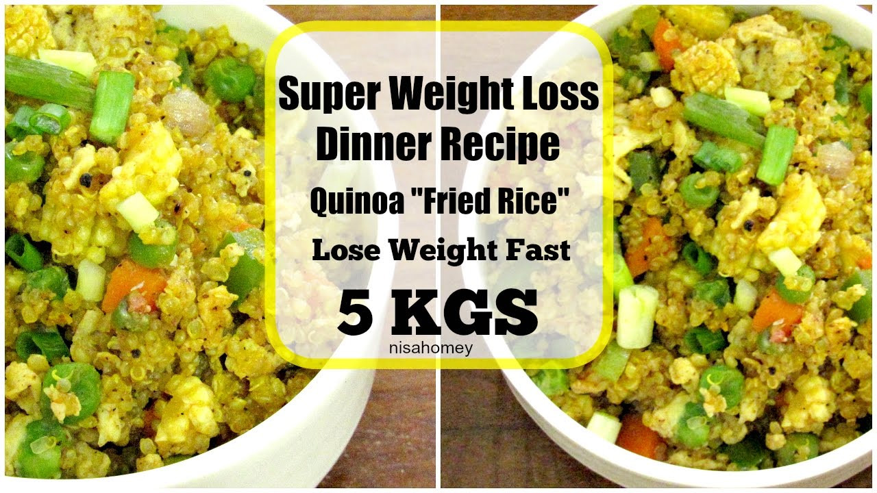 Is Quinoa Good For Weight Loss
 Super Weight Loss Quinoa Fried Rice Fat Burning Meal