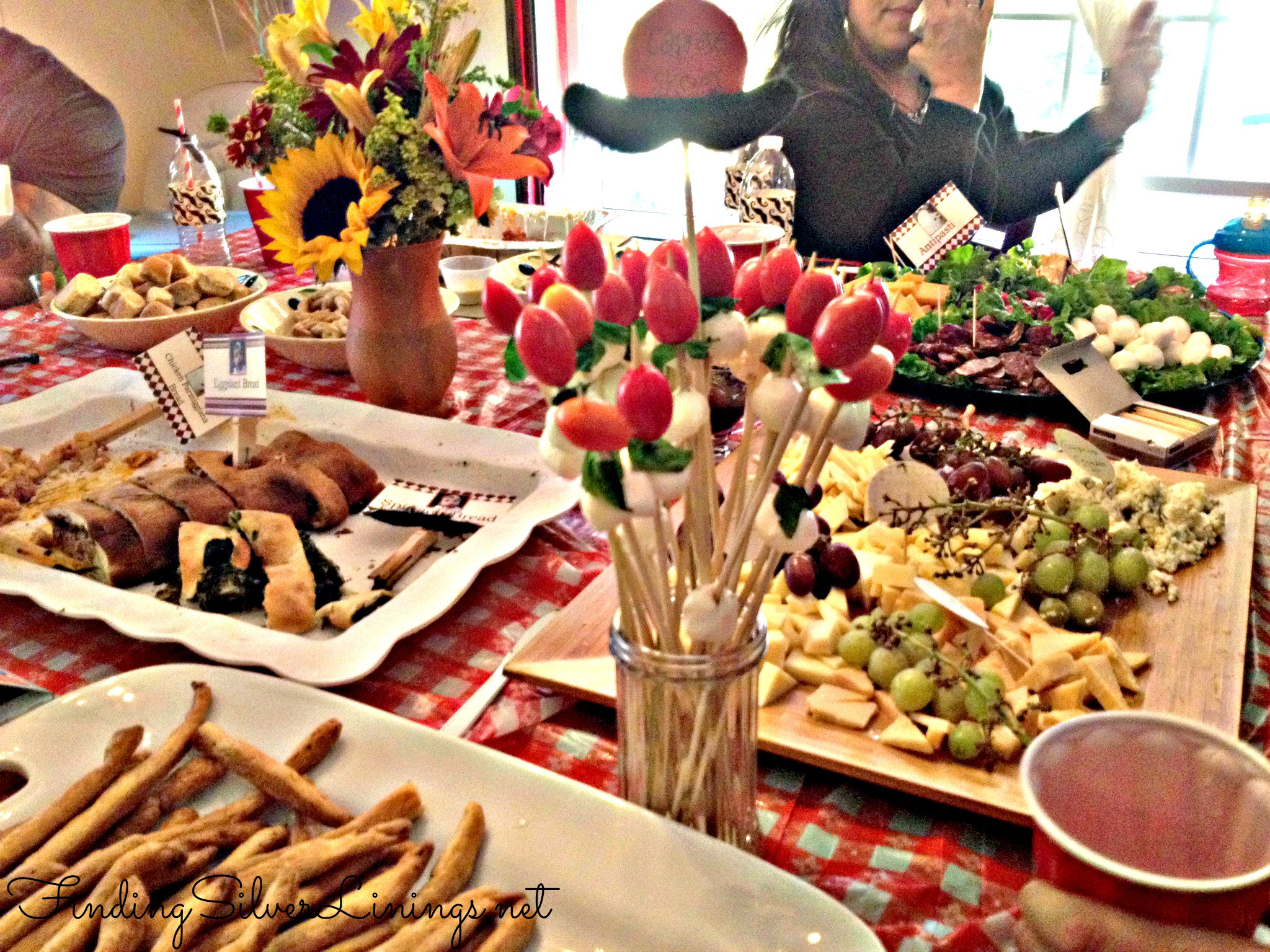 Italian Appetizers For Party
 Max s Italian Themed Birthday Party Finding Silver Linings