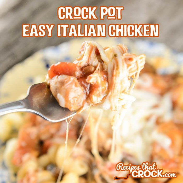 Italian Crock Pot Recipes
 Crock Pot Easy Italian Chicken Recipes That Crock
