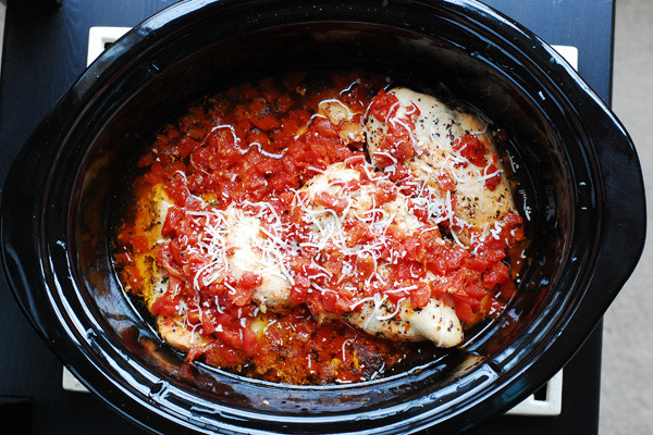 Italian Crock Pot Recipes
 Italian Chicken with Tomatoes in the Crock Pot Eat at Home