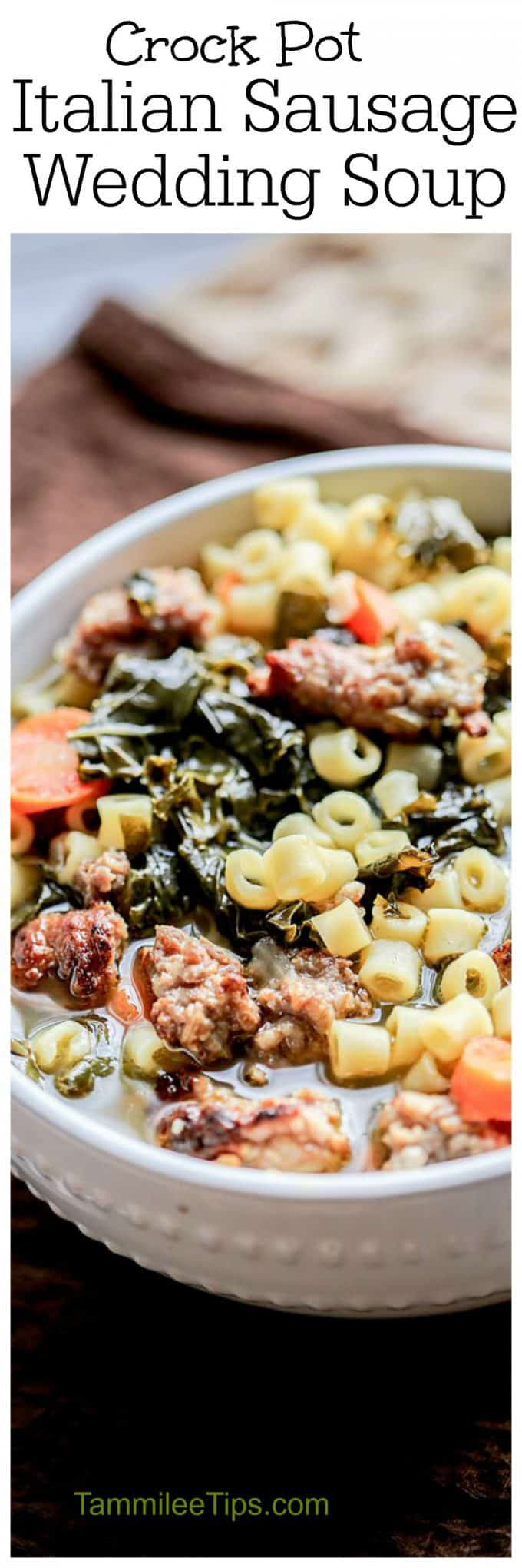 Italian Crock Pot Recipes
 Crock Pot Italian Sausage Wedding Soup Recipe