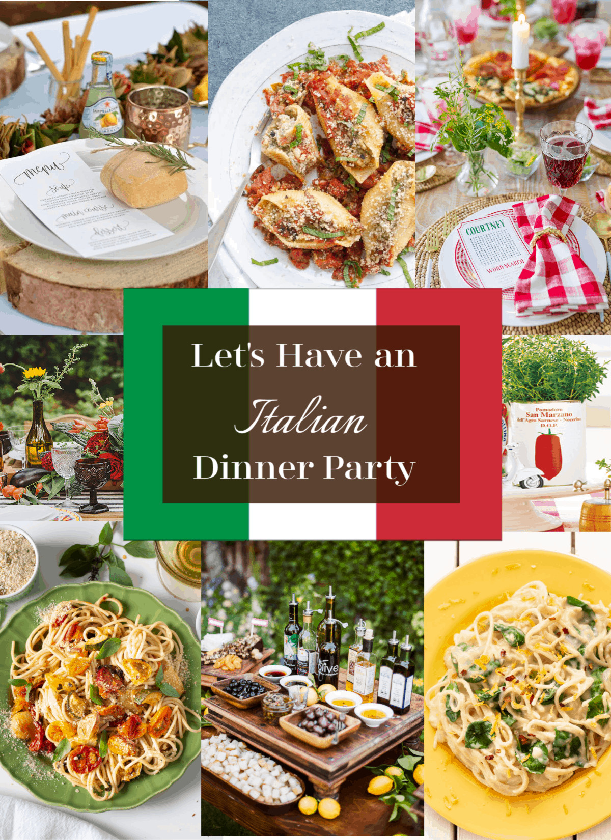 Italian Dinner Party
 Blog