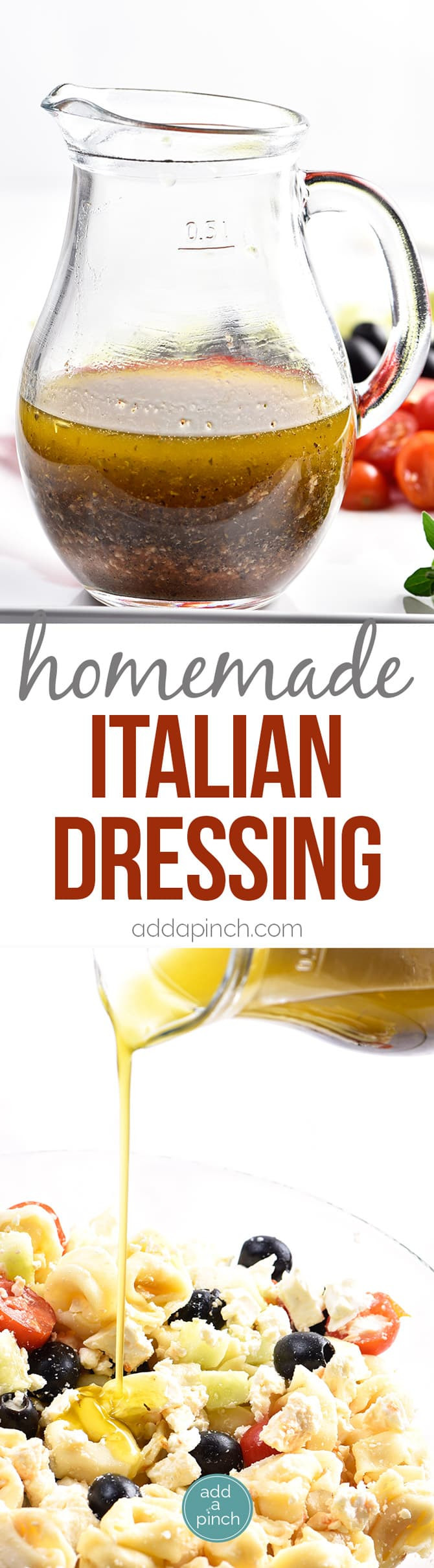 Italian Dressing Recipes
 Easy Homemade Italian Dressing Recipe Add a Pinch