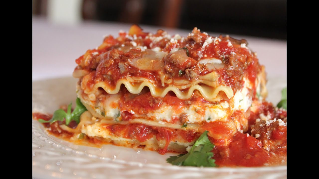Italian Foods Recipes
 The Best Meat Lasagna Recipe How to Make Homemade