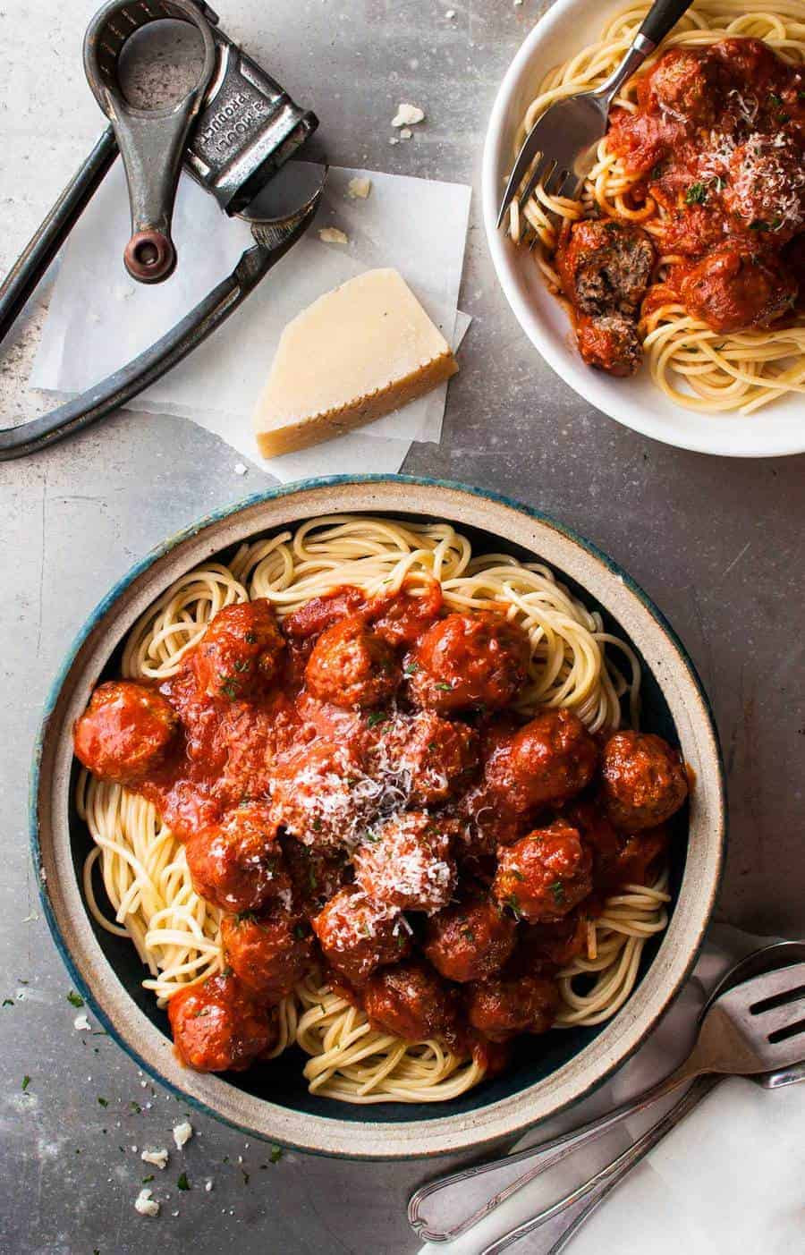 Italian Foods Recipes
 Classic Italian Meatballs Extra Soft and Juicy