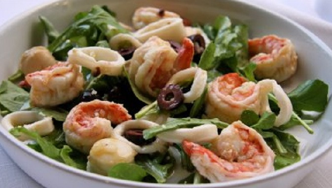 Italian Marinated Seafood Salad Recipes
 calamari