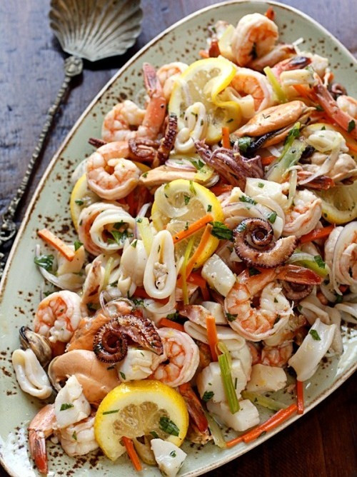 Italian Marinated Seafood Salad Recipes
 Marinated Seafood Salad