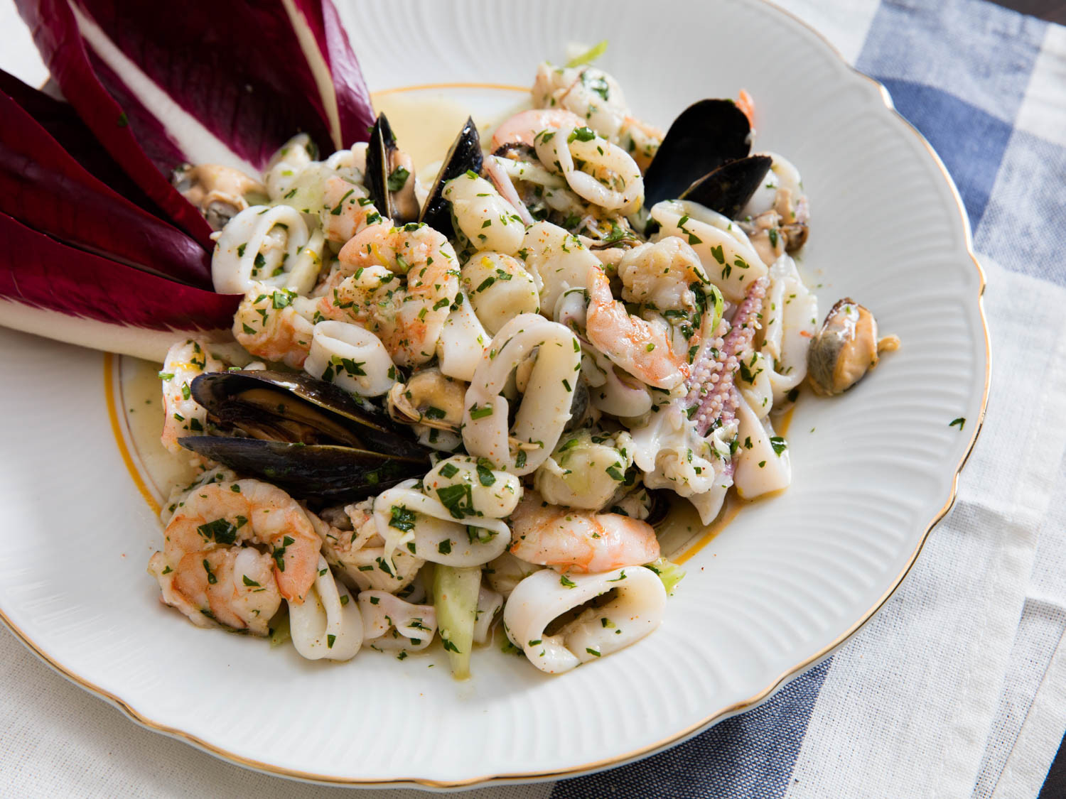 Italian Marinated Seafood Salad Recipes
 How to Make Italian Seafood Salad Insalata di Frutti di