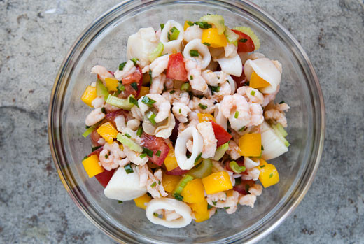 Italian Marinated Seafood Salad Recipes
 Frutti Di Mare Seafood Salad Recipe — Dishmaps
