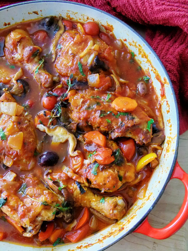 Italian Recipes With Chicken
 It s a Chicken Cacciatore Kind of Day Proud Italian Cook