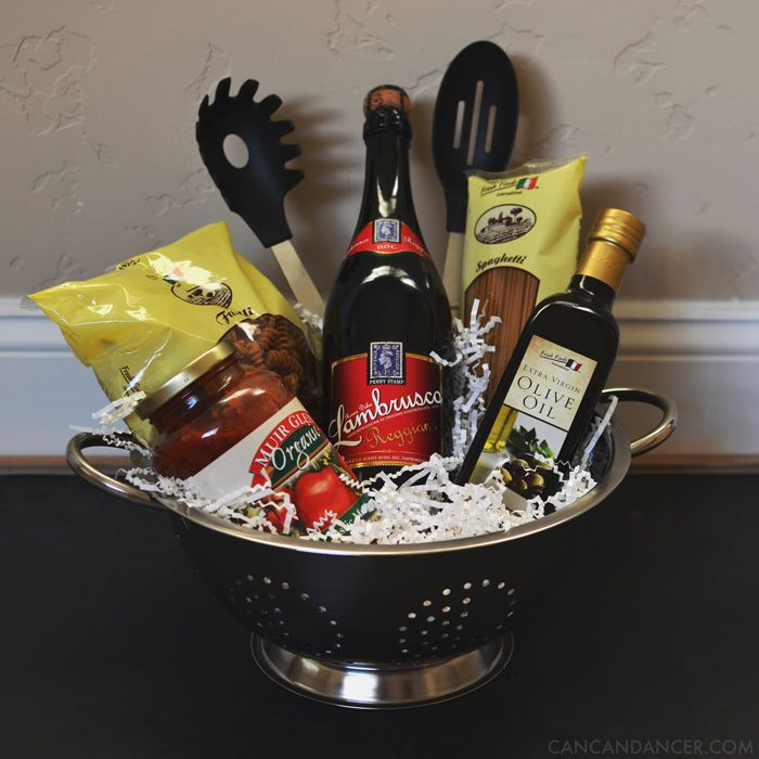 Italian Themed Gift Basket Ideas
 Bridal Shower Present Italian Dinner Date Night