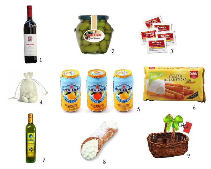 Italian Themed Gift Basket Ideas
 17 Best images about Hostess Gifts on Pinterest