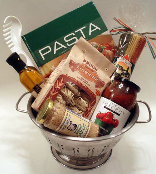 Italian Themed Gift Basket Ideas
 Italian Dinner Basket Love the colander Its an easy