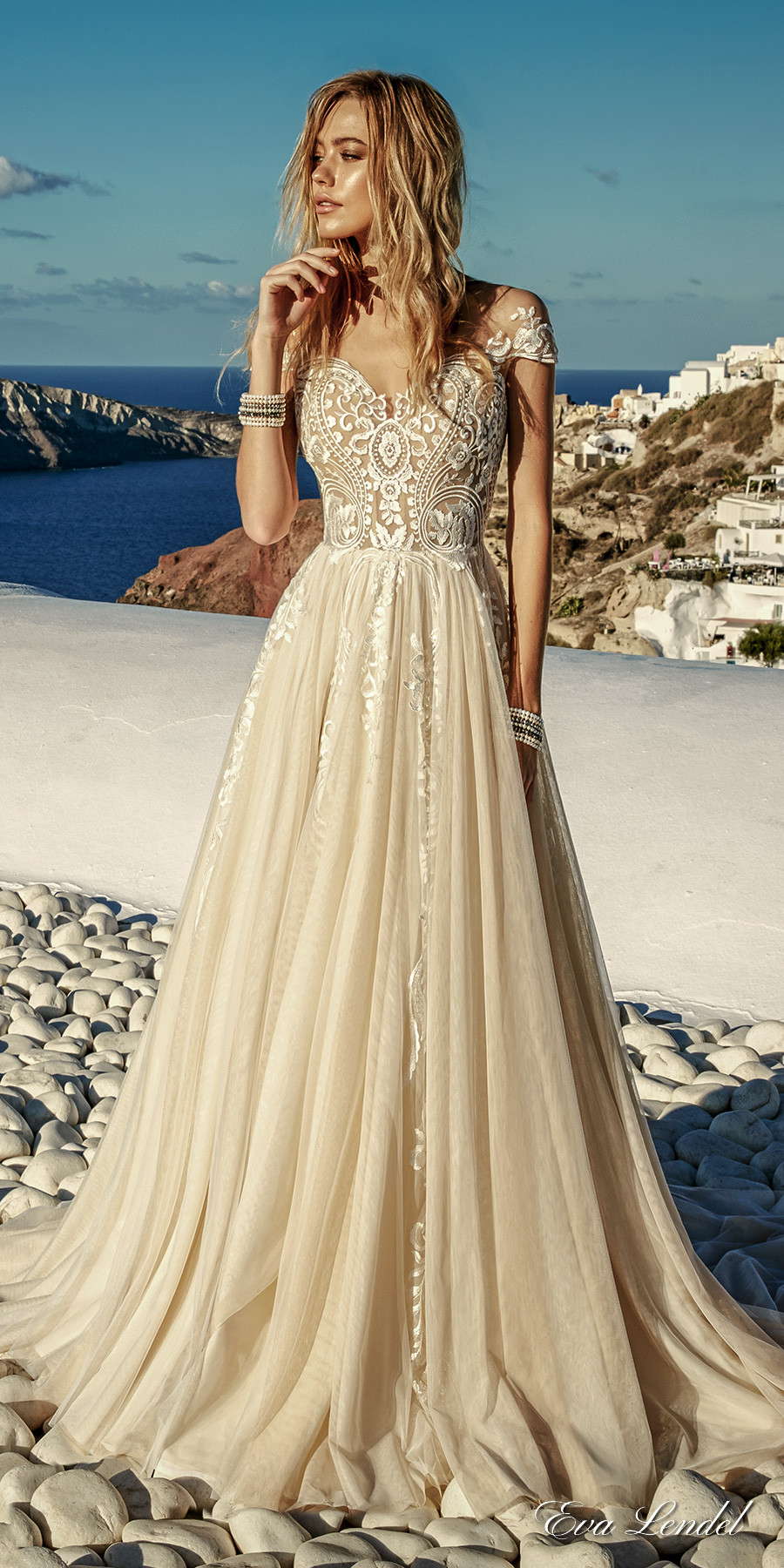 Ivory Colored Wedding Dresses
 Eva Lendel 2017 Wedding Dresses — “Santorini” Bridal
