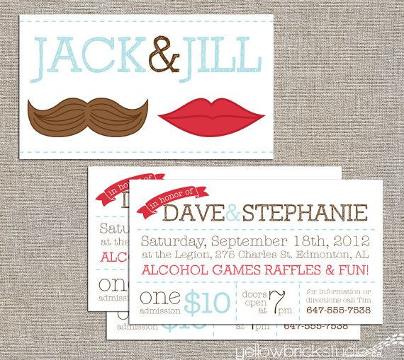 Jack And Jill Bachelor Bachelorette Party Ideas
 7 best images about Jack & Jill Ideas on Pinterest