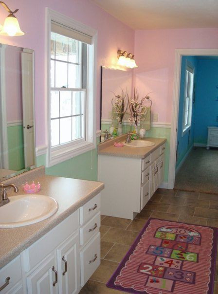 Jack And Jill Bathroom Designs
 17 Best images about Jack & Jill bathrooms on Pinterest