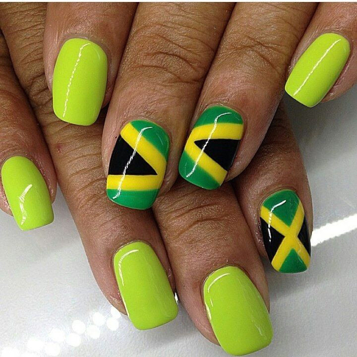 Jamaica Nail Designs
 Jamaican inspired nail art