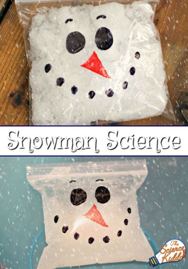January Craft For Toddlers
 Snow Science