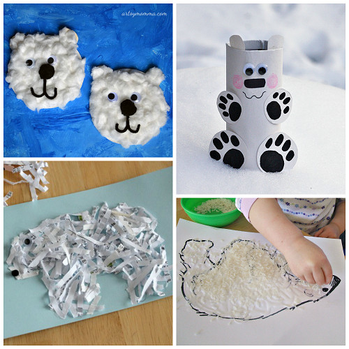January Kids Crafts
 baul de ilusiones Los osos polares el gran referente del