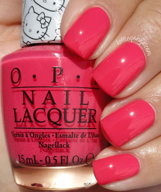 January Nail Colors
 OPI — Spoken from the Heart Hello Kitty Collection