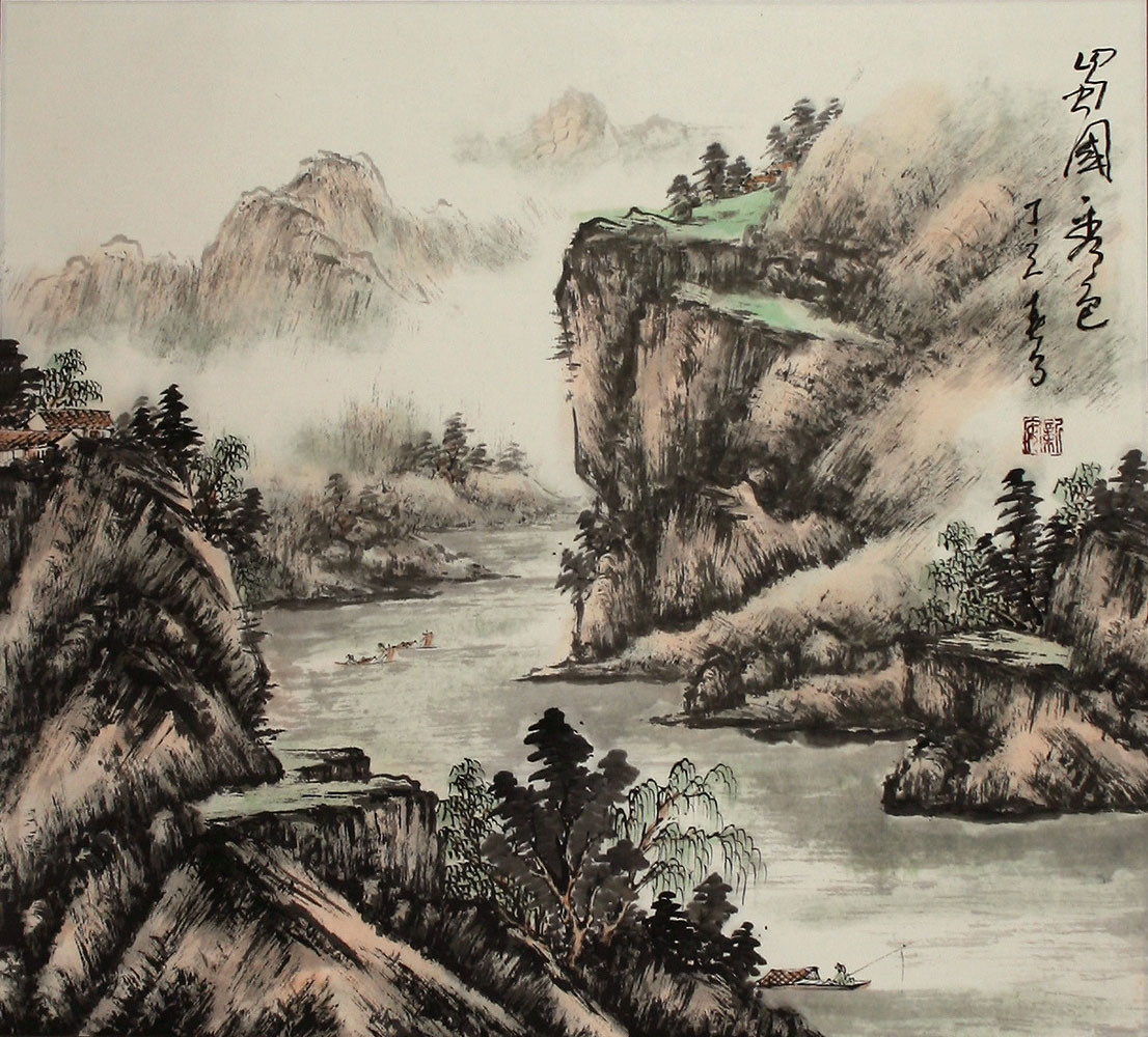 Japan Landscape Paintings
 Nilesh DSDN144