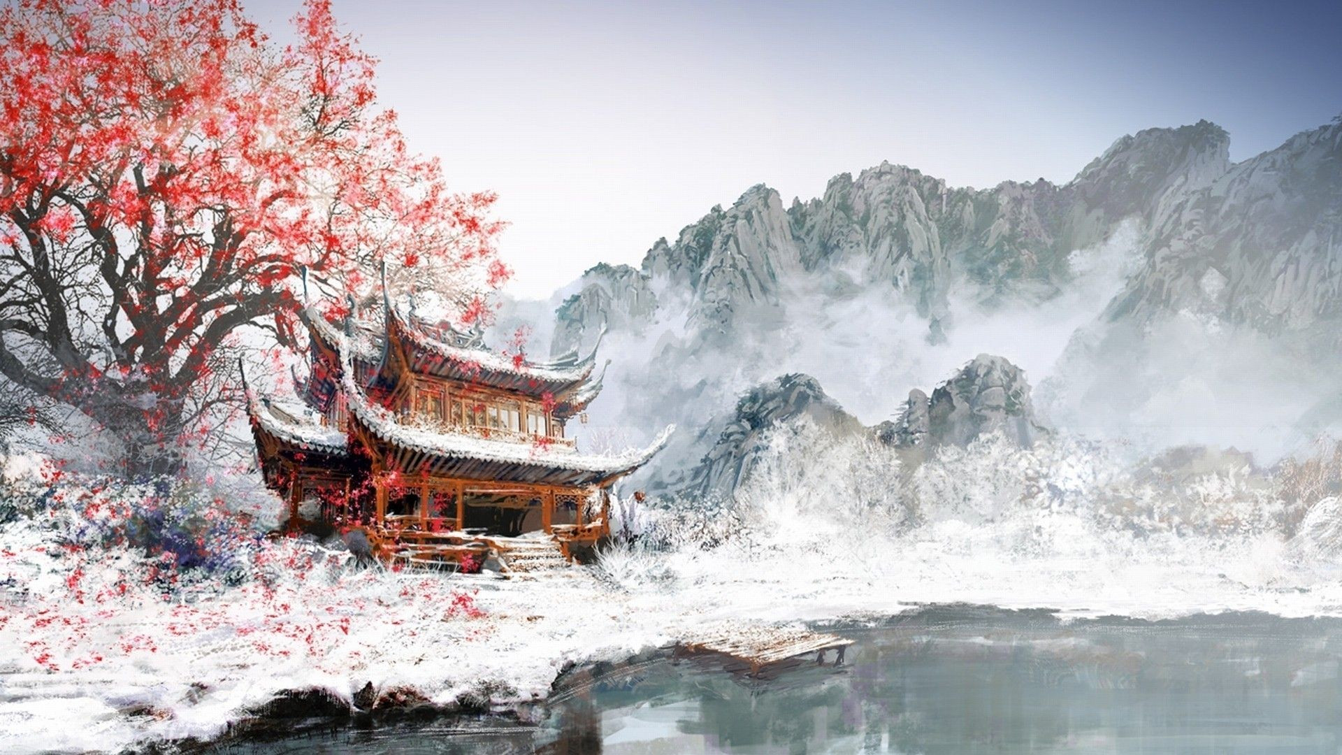 Japan Landscape Paintings
 landscape scenery art