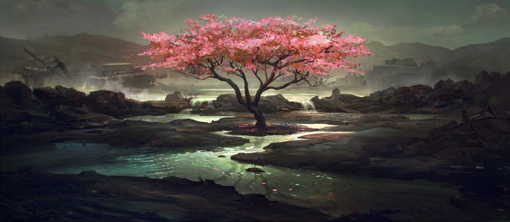 Japan Landscape Paintings
 Japan Tsunami Relief Digital paintings Scenery