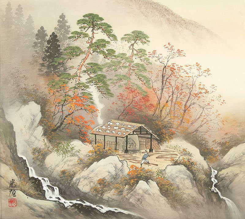 Japan Landscape Paintings
 Koukei Kojima [小島光径] The Cherry Blossoms