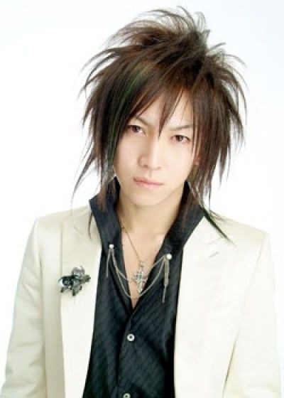 Japanese Anime Hairstyles
 Long emo and ultra straight spiky style