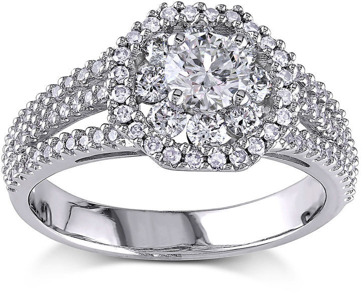 Jc Penney Wedding Rings
 JCPenney MODERN BRIDE 1 CT T W Diamond 14K White Gold
