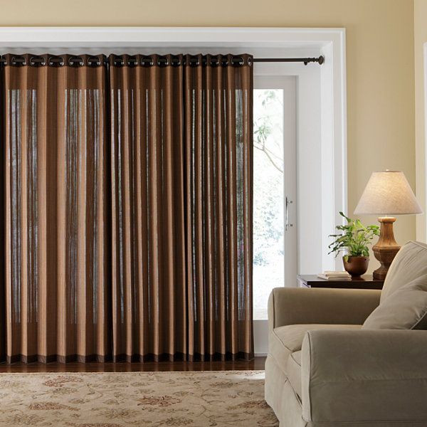 Jcpenney Living Room Curtains
 JCPenney Home™ Naples Grommet Top Bamboo Panel JCPenney