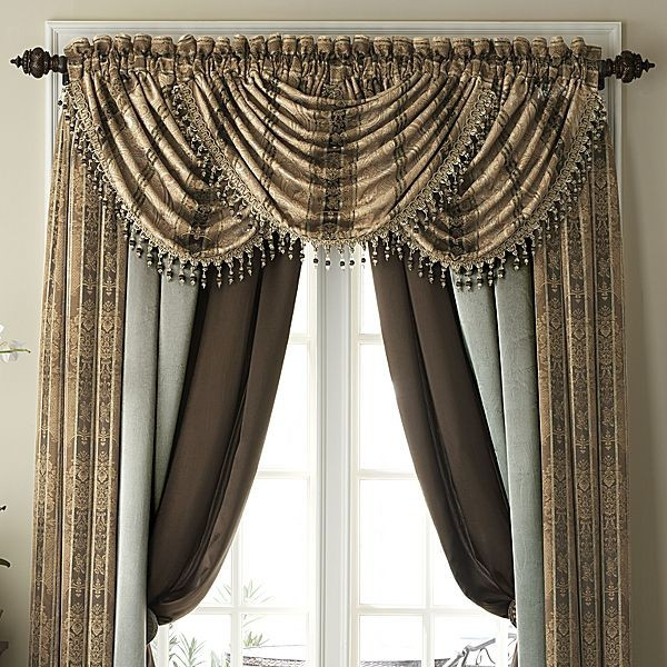 Jcpenney Living Room Curtains
 Window curtain lengths orange and brown window panels
